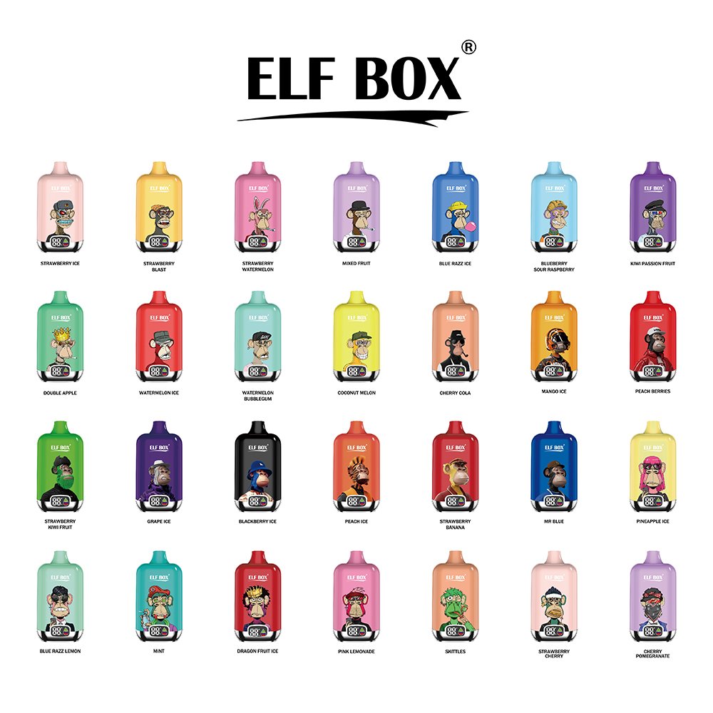 Elf Box Metaverse Monkey Series 12000 Puffs Digital Display Vape