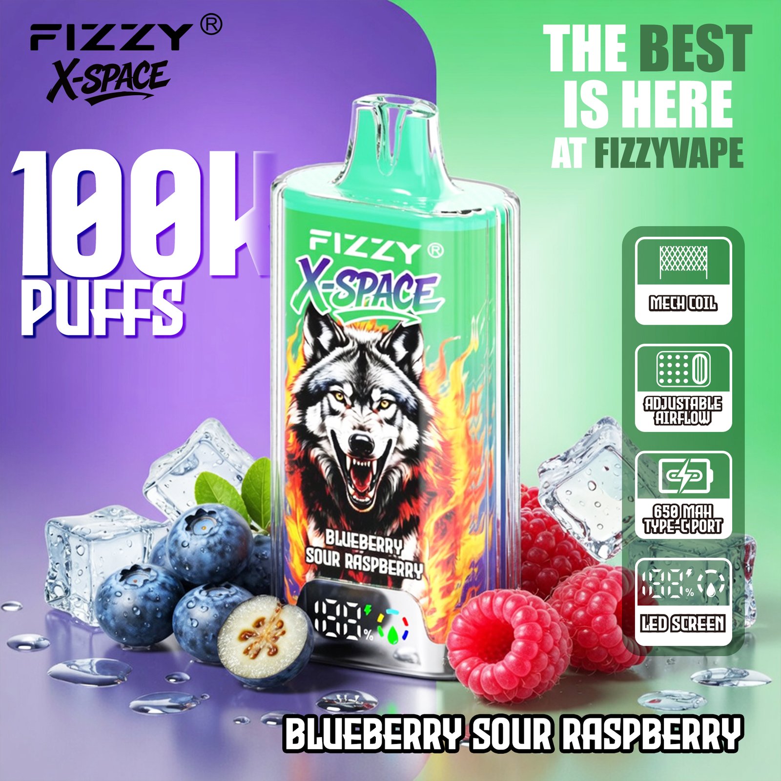 X-SPACE 100000 PUFFS Vape - Image 15