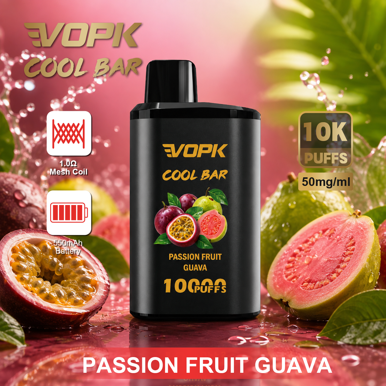 VOPK COOL BAR 10000 Puffs Vape - Image 10
