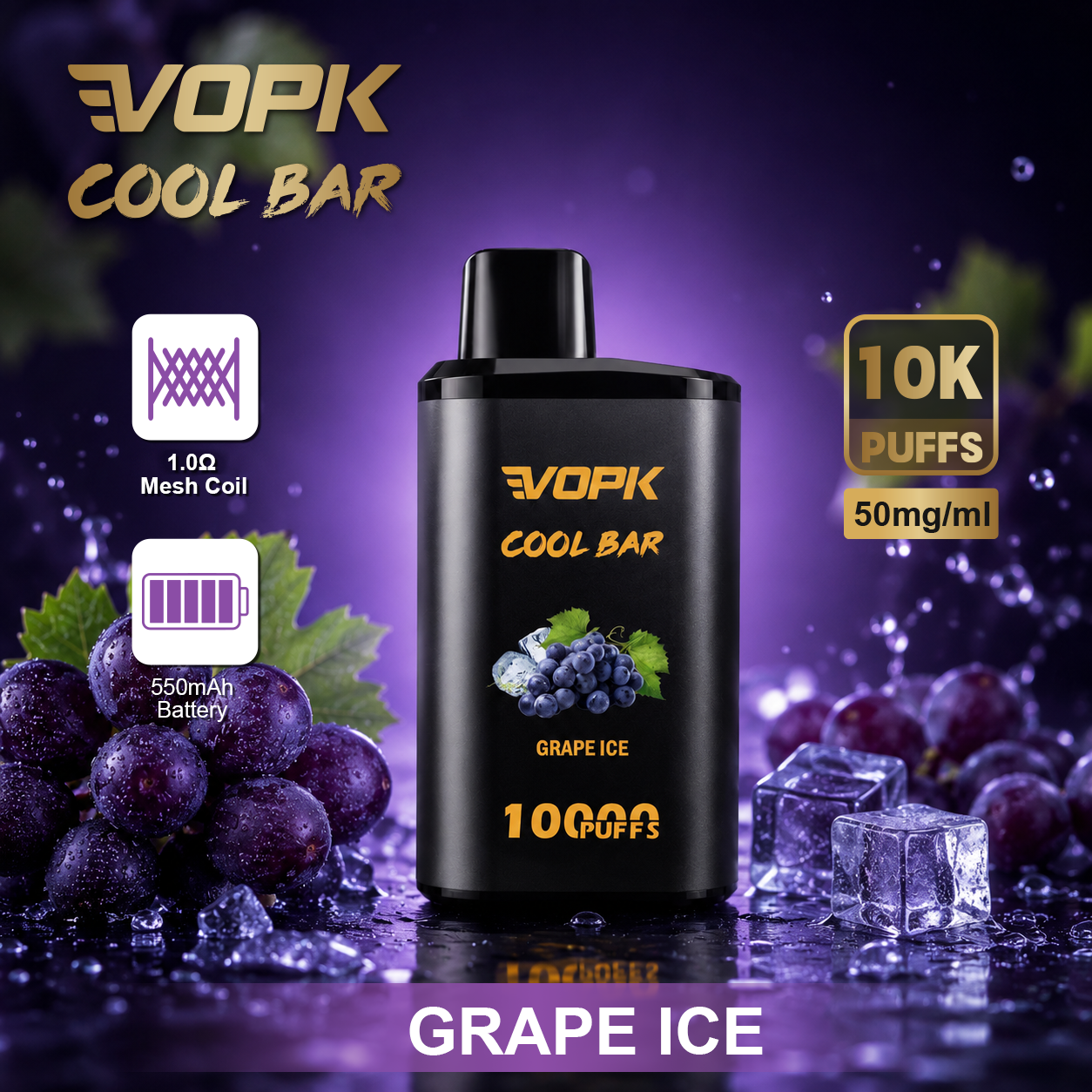 VOPK COOL BAR 10000 Puffs Vape - Image 12