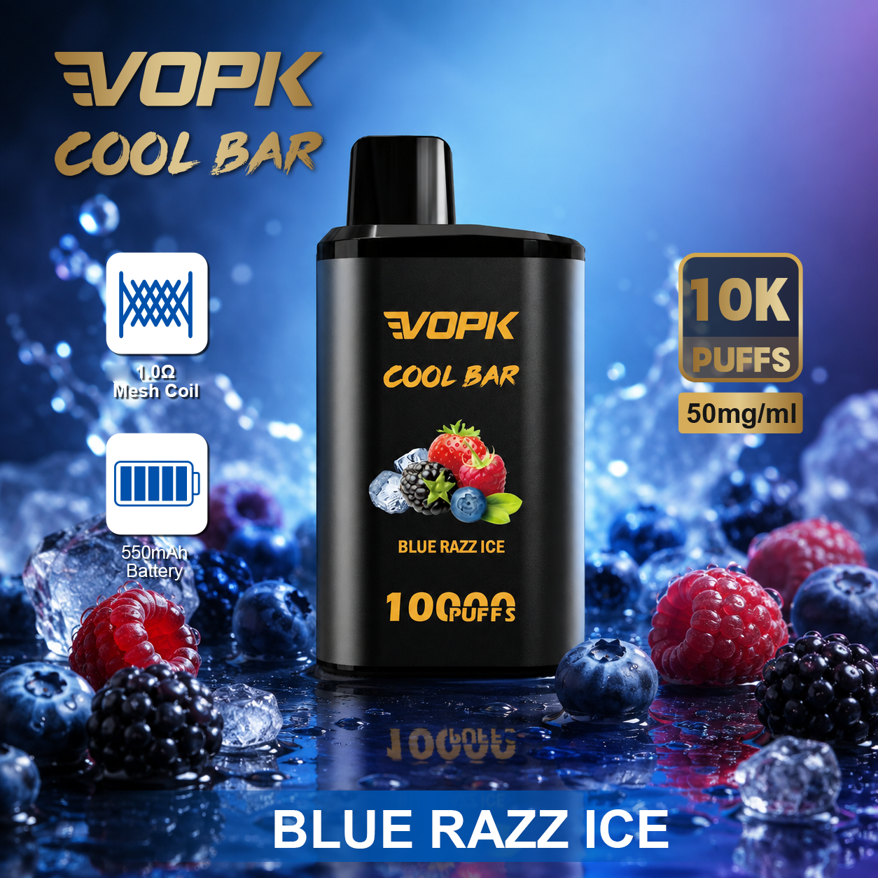 VOPK COOL BAR 10000 Puffs Vape - Image 6